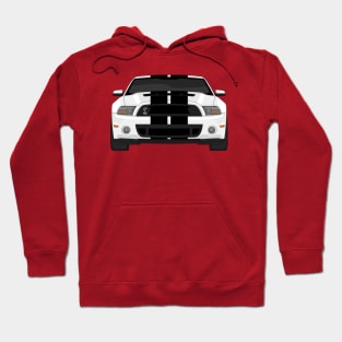 MUSTANG SHELBY GT500 WHITE Hoodie